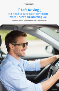 Gafas Inteligentes Bluetooth con Traducción por IA y Altavoz, Marco de Acero Inoxidable, <span class=keywords><strong>Audio</strong></span> de Oreja Abierta para Hombres y Mujeres, para Conducir, Viajar y Trabajar - Product Image 4