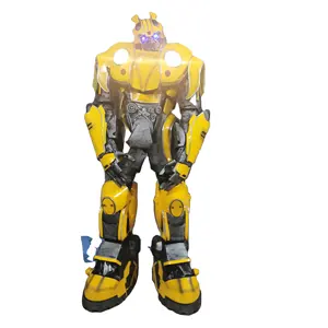 Disfraz de Robot Realista, Modelo Animatrónico con Control de Voz, Ropa de Actuación Profesional, Cosplay, Novedad