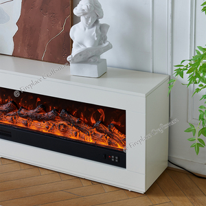 78 pollici di grandi <span class=keywords><strong>dimensioni</strong></span> legno <span class=keywords><strong>moderno</strong></span> bianco Led <span class=keywords><strong>camino</strong></span> elettronico riscaldatore TV Stand <span class=keywords><strong>camino</strong></span> elettrico - Product Image 4
