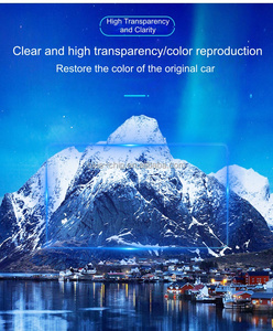 YANCHENTIAN Protection d'écran en verre trempé HD transparent anti-statique sans bulles facile à installer pour <span class=keywords><strong>Volvo</strong></span> XC40 9 pouces - Product Image 3