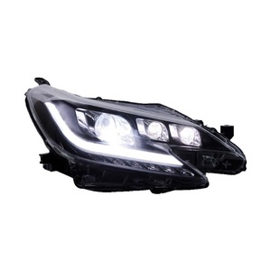 Feux de voiture pour Toyota Mark <span class=keywords><strong>X</strong></span>, lentille de projecteur de phare 2014-2021, phare dynamique Reiz, phare LED, feux de jour DRL, pièce automobile - Product Image 2