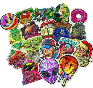 Bolsa de Mylar con Forma Irregular, a Prueba de Olores, de 3.5g, con Holograma y Corte Especial para Alimentos, Disponible en Stock - Product Image 1