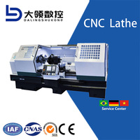 Centro de Torneado Horizontal CNC de Cama Plana para Trabajo Mediano con Control Fanuc DL CKE6180Z