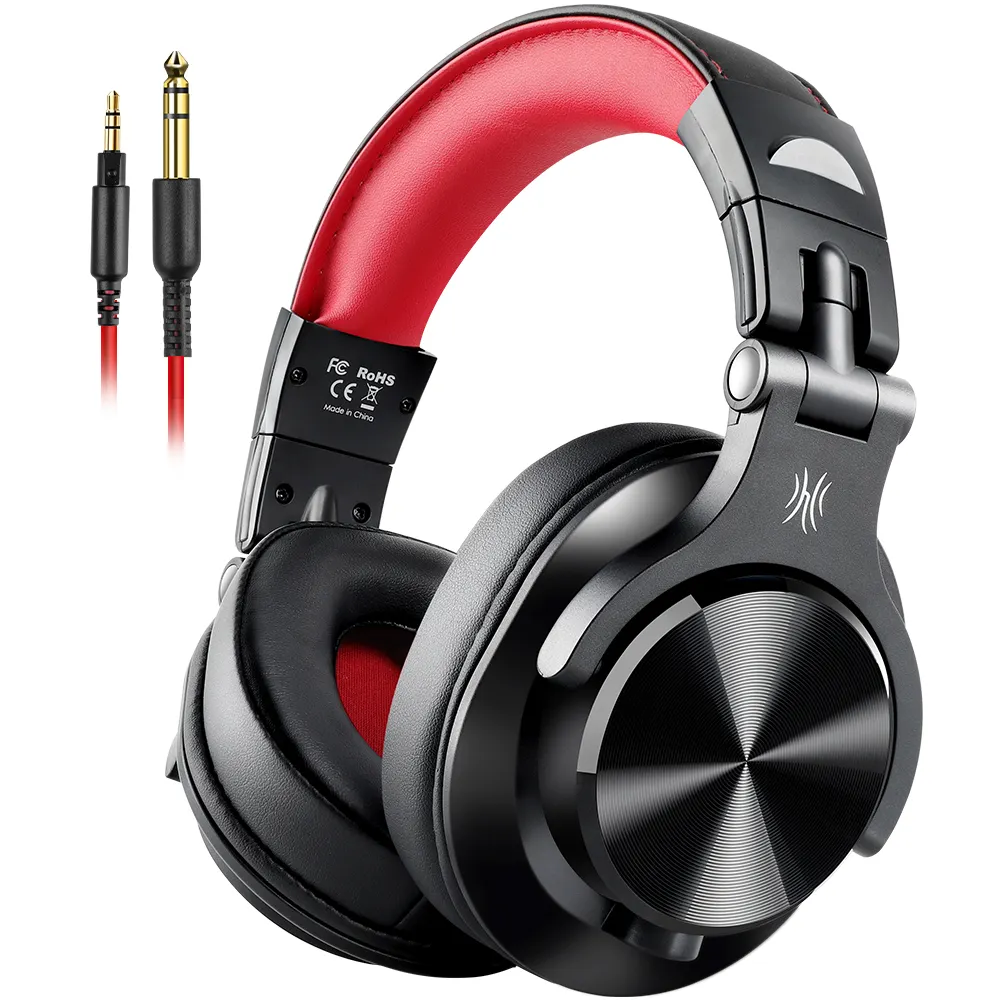 Oneodio A71 stüdyoları kablolu DJ mikrofonlu kulaklıklar Stereo kulaklık ses kulaklık oyun kulaklığı PC PS4 Xbox One oyun