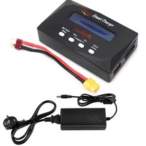 Chargeur de batterie <span class=keywords><strong>IMAX</strong></span> <span class=keywords><strong>B6</strong></span> Nova 60W Lipo NiMh Li-ion Ni-Cd Chargeur-déchargeur numérique Lipro avec adaptateur pour drone RC voiture - Product Image 5