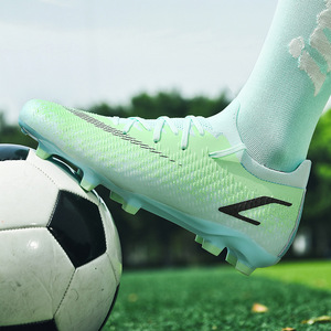 Zapatos de Fútbol con Parte Superior de Malla Sintética, Tacos Largos, Suela de Goma, Entresuela de EVA, Unisex, para Entrenamiento y Partidos de Verano - Product Image 2