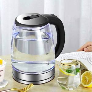 Bouilloire électrique à eau bouillante à grande vitesse 220V bouilloire à café et à thé bouilloire à eau chaude en borosilicate arrêt automatique 2L - Product Image 5