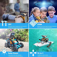 Kit de robot DIY solaire 13 en 1, jouets éducatifs scientifiques pour enfants, assemblage STEM, robot transformable, cadeau idéal pour les garçons