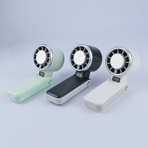 H03B Factory Wholesale Wearable <b>Mini</b> <b>USB</b> Rechargeable Portable Handheld Skin Friendly Cooling Foldable High Speed Turbo <b>Fan</b> - Product Image 2