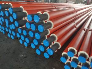 Tuyau d'isolation thermique en mousse de polyuréthane jaune orange de haute qualité de 2 pouces - Product Image 3