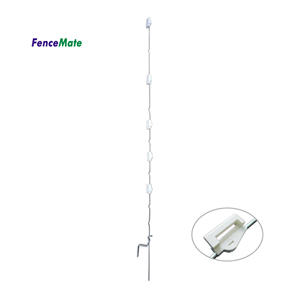 Venta al por mayor poste de acero de estribo pisada de cerca eléctrica de Agricultura de resorte cinta aislante en polímero - Product Image 4