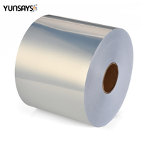 Gebürstetes Silber Inkjet Laser Jet Blank Selbst klebende Etiketten Hochglanz Vinyl PET Etiketten rolle