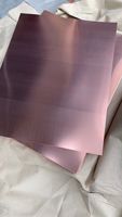 Feuille de cuivre ZSB 4x8 en épaisseur de 0.3mm à 10mm plaque de laiton en bronze rouge poli prix d'utilisation industrielle de qualité cuivre pur par kg