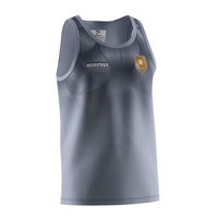 Kaos Rugby Tanpa Lengan Premium, Diperkuat, Cepat Kering, Tahan Lama, Bernapas, untuk Latihan Berat dan Santai