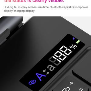 Funda con Teclado Inalámbrico Portátil para iPad Air 4/5/6, iPad Pro de 11 Pulgadas, Panel Táctil Mágico, Hecho de Cuero PU de Alta Calidad - Product Image 6