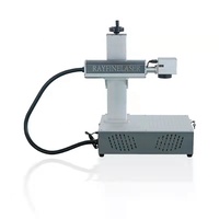 Nouveau graveur laser fibre CNC 20W facile à utiliser pour la création d'étiquettes, la gravure de bracelets, bagues, lettres, pendentifs et la découpe de bijoux personnalisés AI/BMP