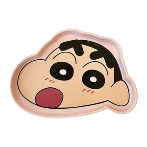 จานเซรามิคลายการ์ตูนเครยอนชินจัง จานอาหารเด็ก จานเสิร์ฟอาหาร ดีไซน์ใหม่ประจำฤดูใบไม้ร่วง ปี 2025 - Product Image 3