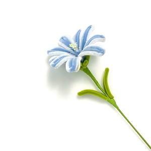 Di alta qualità singolo Luvie ciniglia stelo fiore fatto a mano fabbrica all'ingrosso finito Twist Stick migliore regalo mamma amica di pasqua lungo - Product Image 5