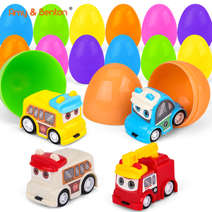 Gran oferta de plástico Pull Back Car Easter Egg Set cápsula juguetes sorpresa huevo Juguetes Para Pascua - Product Image 4