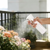 Bouteille pulvérisatrice de nettoyage continu pour la maison, 300 ml, vide, en plastique fin, pour cosmétiques