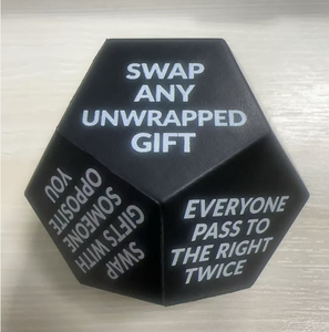Dados de Fitness Personalizados de 12 Caras |   Cubo de <span class=keywords><strong>Yoga</strong></span> de Espuma de Poliuretano para Ejercicio y Alivio del Estrés |   Dados de Juego Anti-Ansiedad OEM - Product Image 5