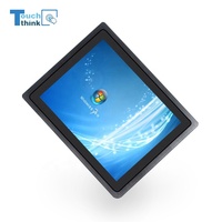 Étanche Tablette Embarquée Fanless J1900 Quad Core Tout en un Alu 17 pouces Tactile industriel pc Kiosque Extérieur IP65