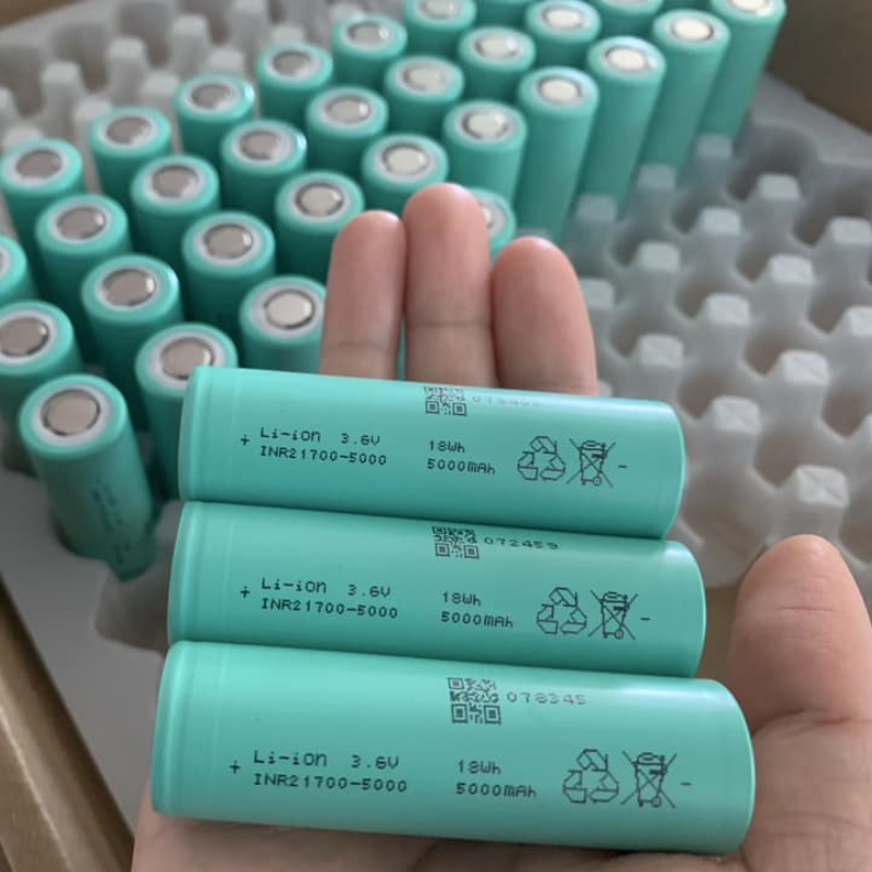 21700 50PL Max 125A 5000mah 3,7 v Цилиндрический 21700 литий-ионный аккумулятор для Дронов