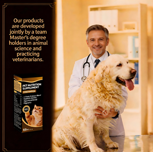 Gocce Probiotiche Premium per il Sollievo dalla Stitichezza degli Animali Domestici - Miscela a 6 Ceppi per la Digestione, Disponibile OEM ODM - Product Image 3
