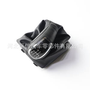 Poignée de levier de vitesse en cuir 5 vitesses Skoda Octavia A7 MK3 2014 2017 Ajustement ergonomique - Product Image 3