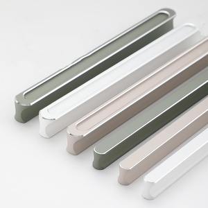 Modern Trench Coat T-shaped Aluminum Furniture Handle Cream Color for <b>Cabinet</b> Drawer-Easy Installation Bedroom Living Room - Product Image 6
