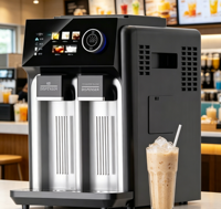 26 Nouvelles Machines à Glaçons Portables de Comptoir, en Acier Inoxydable, pour Glaçons en Morceaux et Glaçons Carrés Transparents, pour Usage Commercial et Domestique