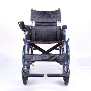 Chăm Sóc Sức Khỏe Ngoài Trời Của Nhãn Hiệu Bánh Xe Phía Sau Ánh Sáng Có Thể Gập Lại Xe Lăn Điện - Product Image 2