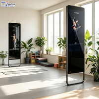 Espejo de Ejercicio Mágico de 32 y 43 Pulgadas, Pantalla Interactiva Android para Fitness, para Gimnasio en Casa, Yoga, Estudio y Club de Salud