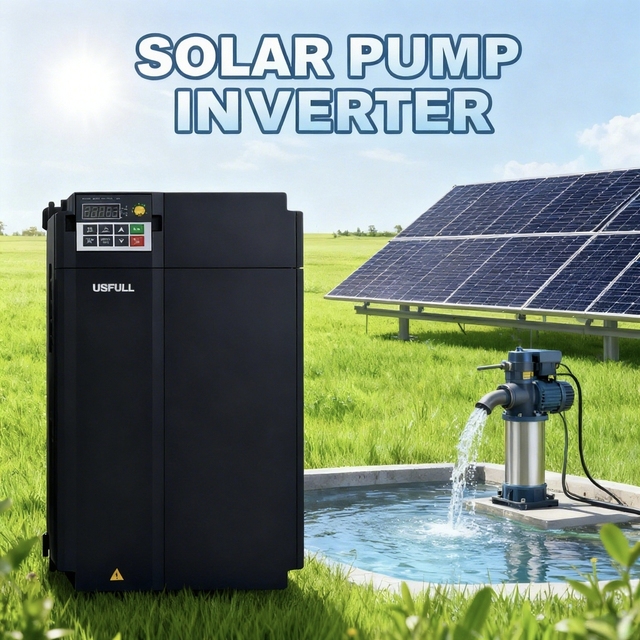 USFULL Top Selling Solar Pump Inverter 15kw 220v 380v 1phase 3phase MPPT Both AC and DC Input