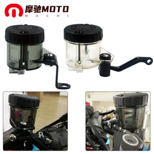 Depósito de líquido de frenos para motocicleta Motorola con soporte, taza de aceite transparente grande, modificado para autos de carreras - Product Image 3