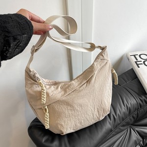 Phụ nữ mới của túi mùa thu và mùa đông dứa lưới đơn giản xách tay gấp bong bóng Vai Túi nách túi - Product Image 4