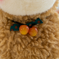 Jouets en peluche d'agneau mignon avec nœud papillon-Animaux en peluche de mouton moelleux doux en plusieurs couleurs pour enfants et cadeaux Jouets en peluche