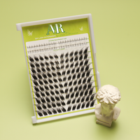 Cils en grappe DIY effet œil de renard segmentés, pré-coupés