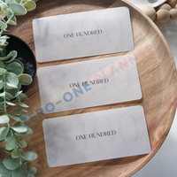 Impression personnalisée A5 A6 A7 B5 B6 Insert mat pour tableau de bord Couvertures de planificateur en papier vélin laminé pour classeur à disque