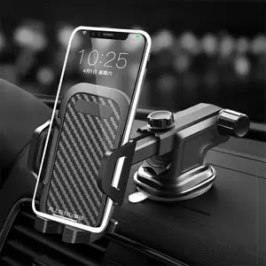 Dashboard Air Vent Sucker Car Phone Holder Mount Stand GPS Mobile Cell Phone Support For IPhone 14 12 11 Pro Max