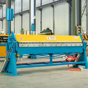 Tdf פיתול ידני פיתול בר מתכת גיליון קיפול מכונת נירוסטה pvc אלומיניום עם נושא משותף כיפוף flange - Product Image 2