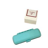 JH Medibox – Boîte à pilules personnalisée en paille de blé avec logo, distributeur de médicaments, promotion, boîte à pilules 7 jours, mini-organisateur de rangement