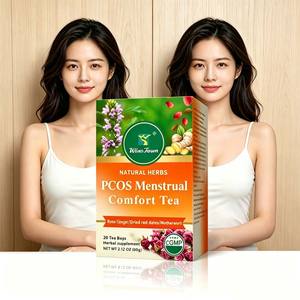 Wins Town OEM Tisane bien-être féminin pour le confort <span class=keywords><strong>menstruel</strong></span> et le soutien du <span class=keywords><strong>cycle</strong></span>, Mélange d'herbes naturelles pour l'équilibre quotidien - Product Image 2