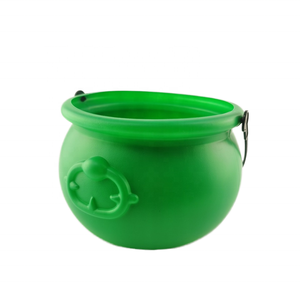 Nuevo <span class=keywords><strong>Caldero</strong></span> <span class=keywords><strong>de</strong></span> <span class=keywords><strong>Bruja</strong></span> <span class=keywords><strong>de</strong></span> Plástico Verde con Asa, Impermeable, para Fiestas <span class=keywords><strong>de</strong></span> Halloween, Graduación y Fiestas Infantiles - Product Image 5