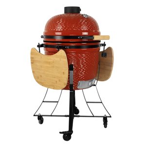 <span class=keywords><strong>Barbecue</strong></span> en céramique SEB <span class=keywords><strong>KAMADO</strong></span> 21 pouces TB Rouge, Gril <span class=keywords><strong>Kamado</strong></span> en céramique, Gril à charbon de bois pour le camping, Gril à fumée - Product Image 1