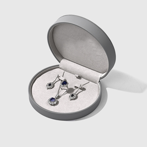 FANXI Wholesale Jewelry <b>Gift</b> <b>Boxes</b> Custom Logo Packaging Jewelry <b>Boxes</b> Velvet <b>Earrings</b> Ring Necklace Bracelet Case Jewelry <b>Boxes</b> - Product Image 3