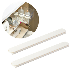 Plastic Drawer Slide Kit Rail Drawer Runners Guide Rails for Basket Nail free Fits Most Bottom/ Side-Mounted Drawer Systems