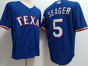 Maillot de sport pour <span class=keywords><strong>homme</strong></span>, nouvelle mode, vente en gros d'usine, maillot de baseball américain, Texas Ranger 53 <span class=keywords><strong>Garcia</strong></span>, taille plus - Product Image 2