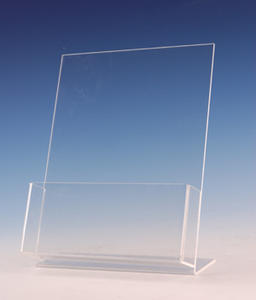 Exhibidor de Folletos Acrílico para Mostrador, Soporte de Plástico para Revistas, Folletos, Catálogos, Menús y Diarios - Product Image 2