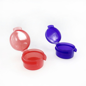 Nhựa lọ mỹ phẩm container rõ ràng xách tay mini lưu trữ hộp avantis 3G 5g 10g lật <span class=keywords><strong>Top</strong></span> Nắp 3G mỹ phẩm đóng gói - Product Image 4